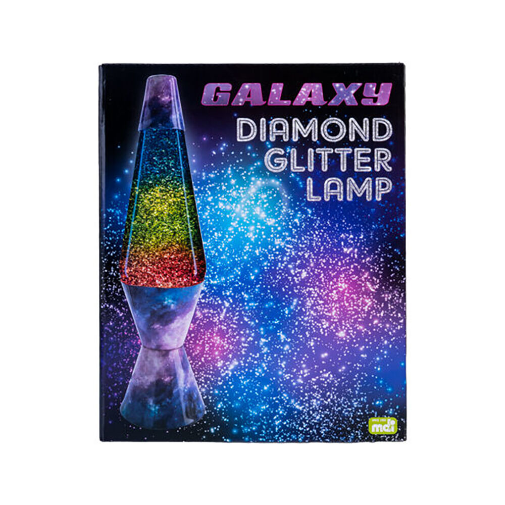 MDI Diamond Glitter Lamp Bedside Tabletop Decor - Galaxy