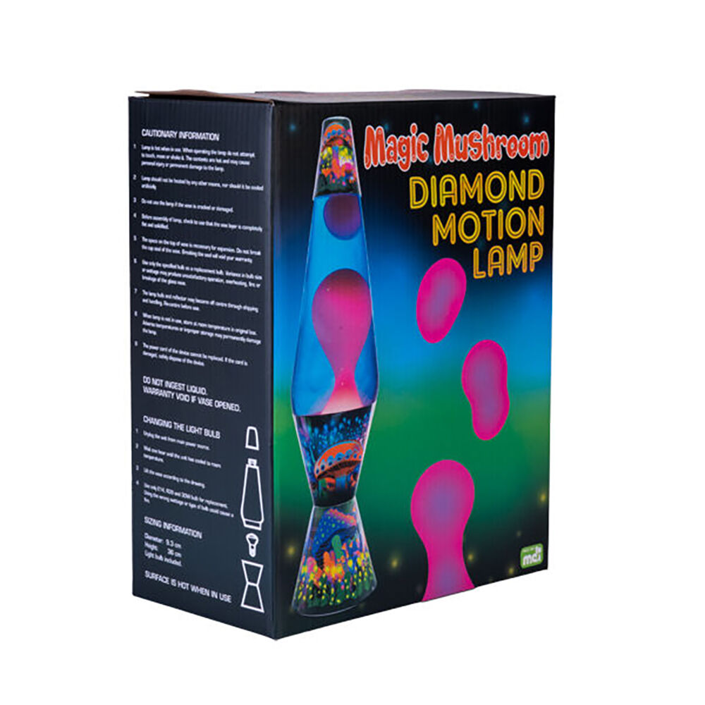 MDI Diamond Motion Lamp Bedside Tabletop Decor - Mushroom