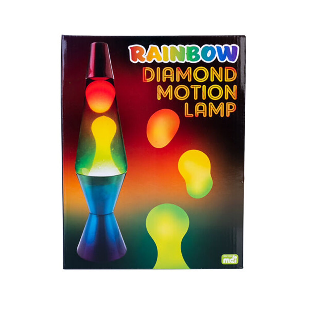MDI Diamond Motion Lamp Bedside Tabletop Decor - Rainbow