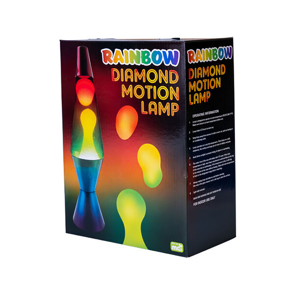MDI Diamond Motion Lamp Bedside Tabletop Decor - Rainbow
