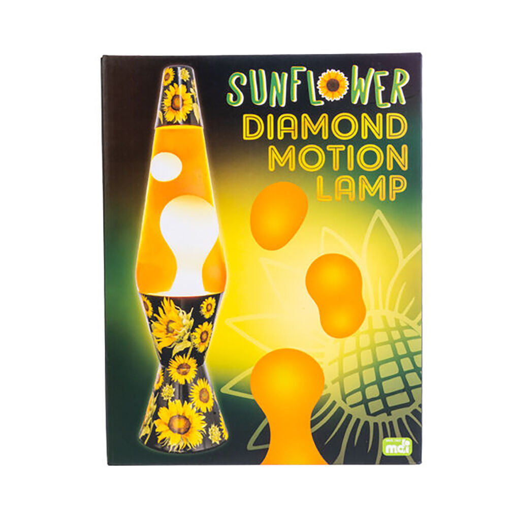 MDI Diamond Motion Lamp Bedside Tabletop Decor - Sunflower