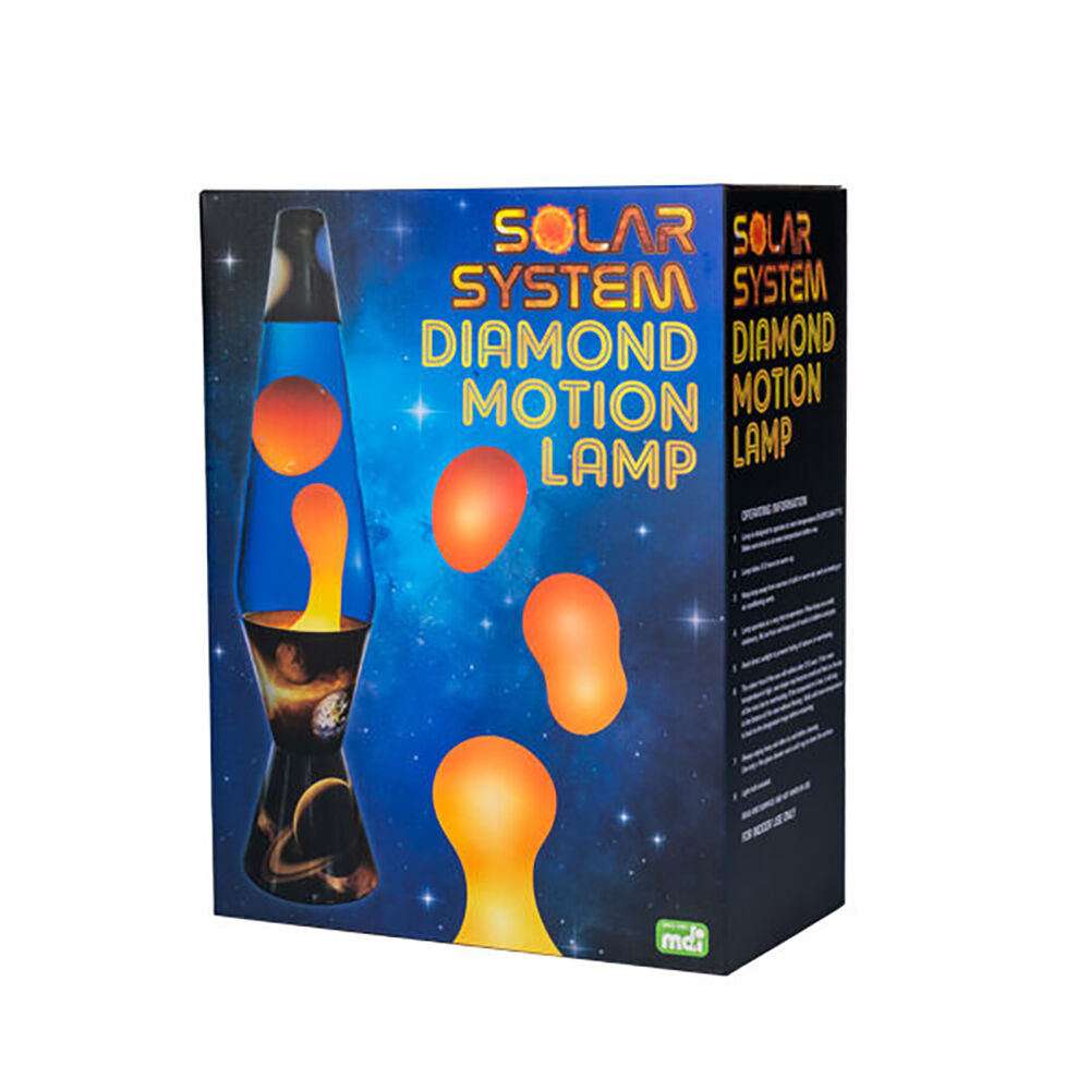 MDI Diamond Motion Lamp Bedside Tabletop Decor - Solar System