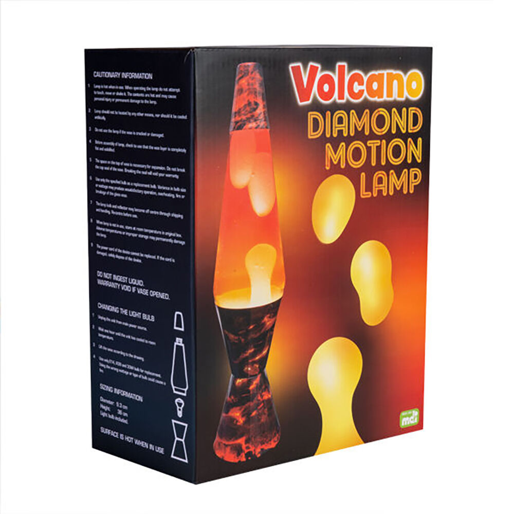 MDI Diamond Motion Lamp Bedside Tabletop Decor - Volcano