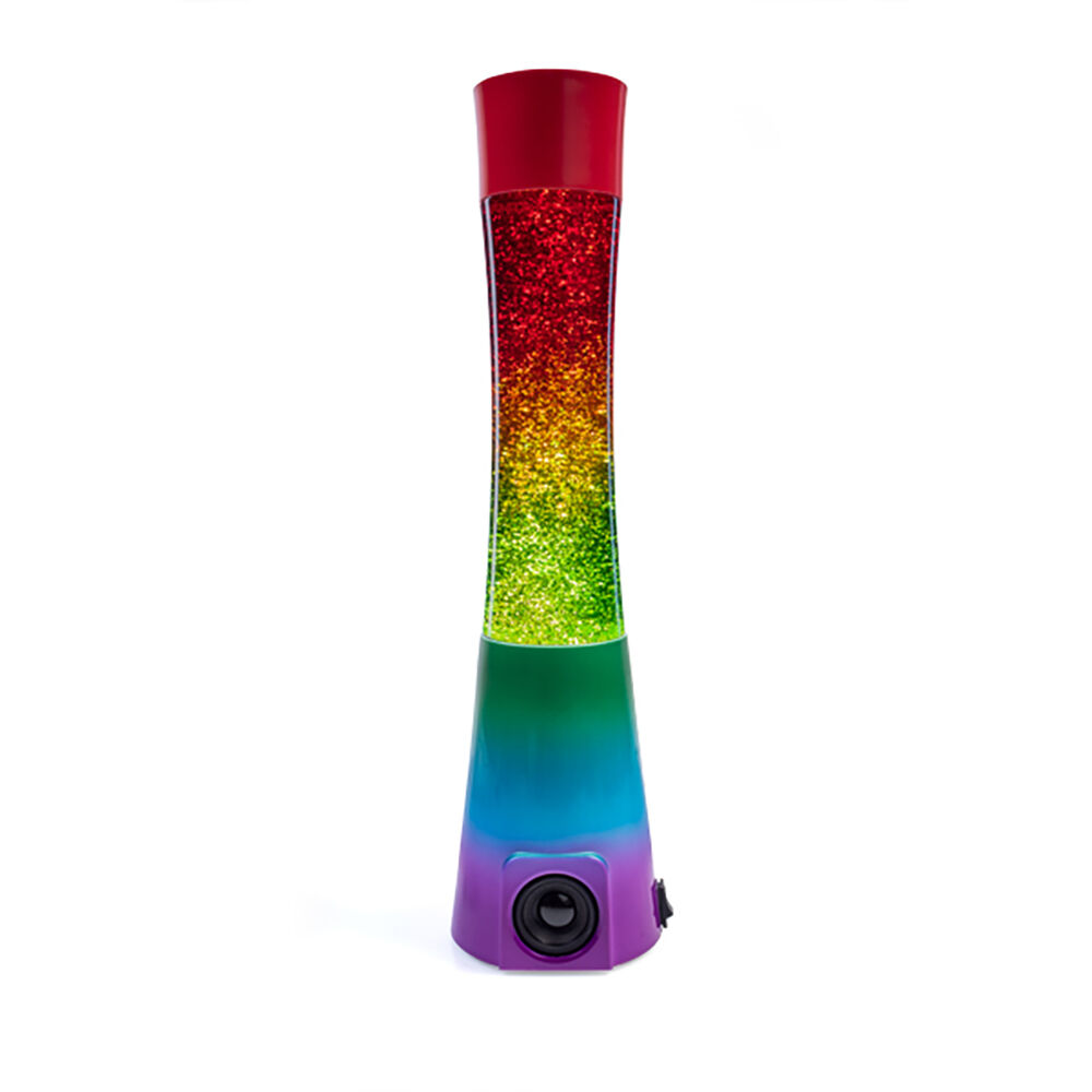 Art + Tech Glitter Kids/Children Bedside Decor Lamp Rainbow