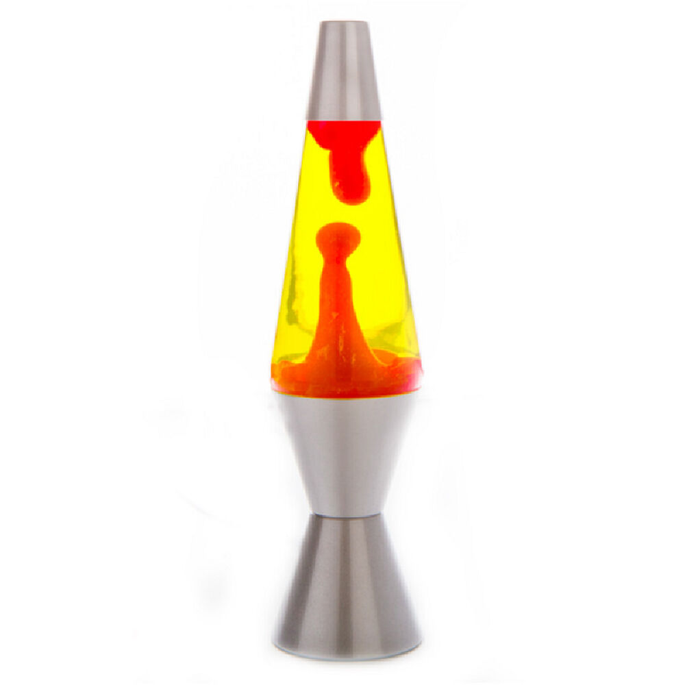MDI Diamond Motion Lamp Bedside Tabletop Decor - Silver/Red/Yellow