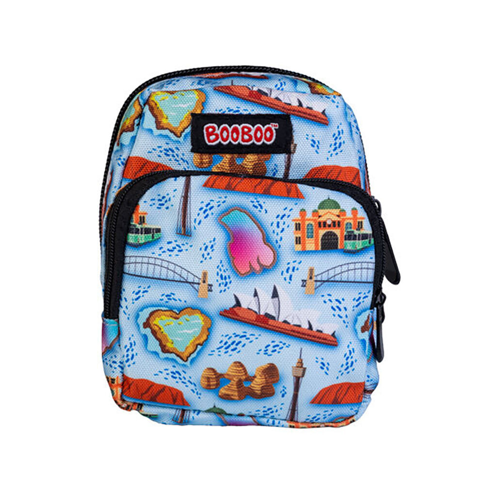 3PK MDI BooBoo Backpack Minis Australia Landmark 11x15cm Kids/Children 3y+
