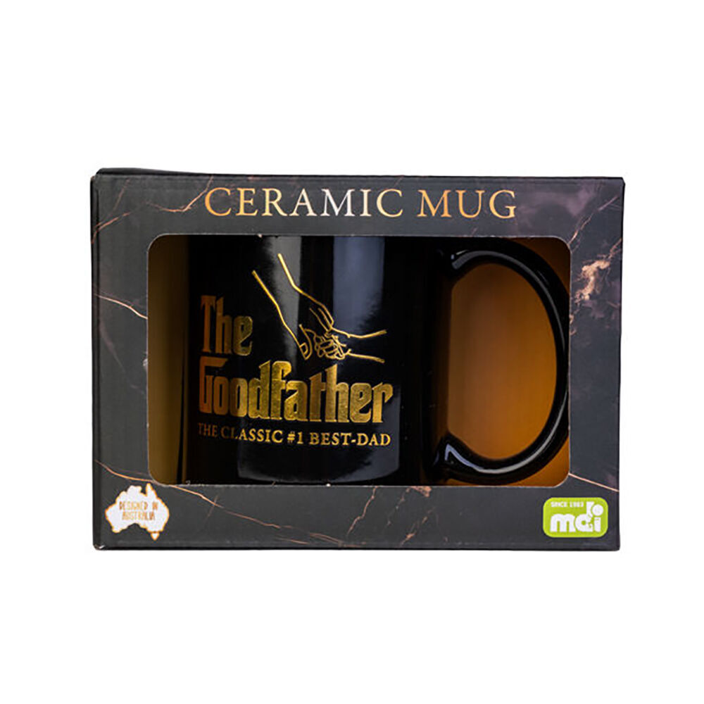 2PK MDI Ceramic Coffee Mug Drinkware 115x95mm Black - Dad