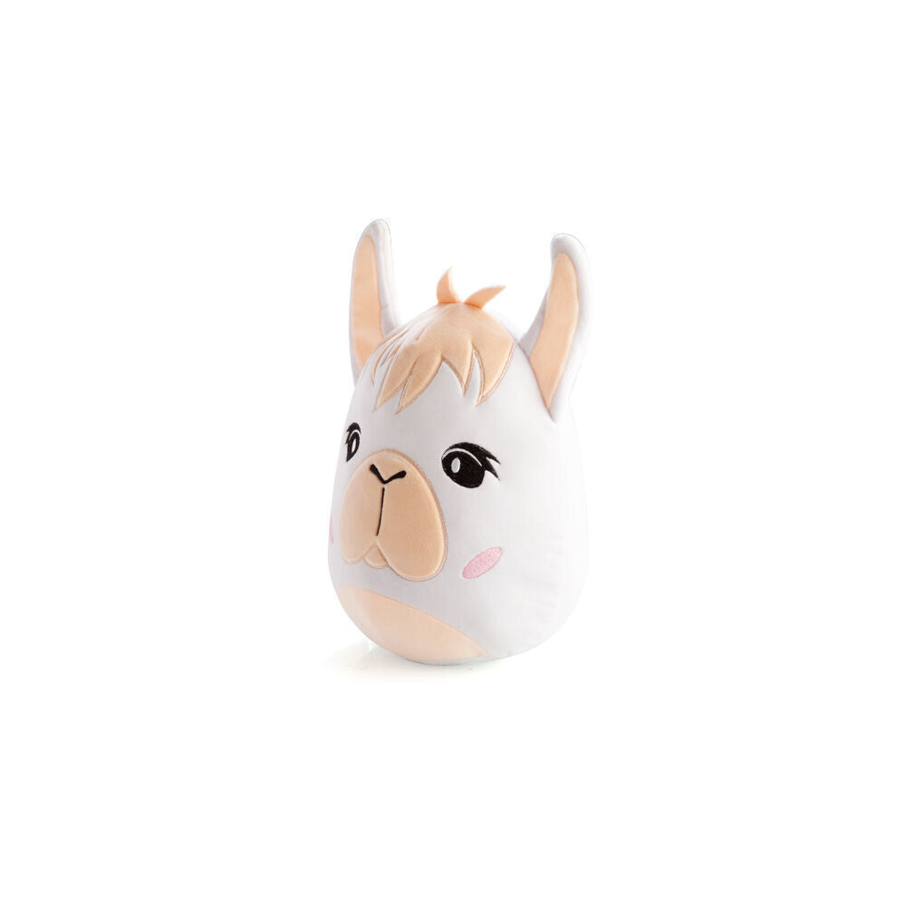 3PK Smooshos Pal Squishy Super Soft Velour Plushie Kids Toy 22x16x22cm Alpaca
