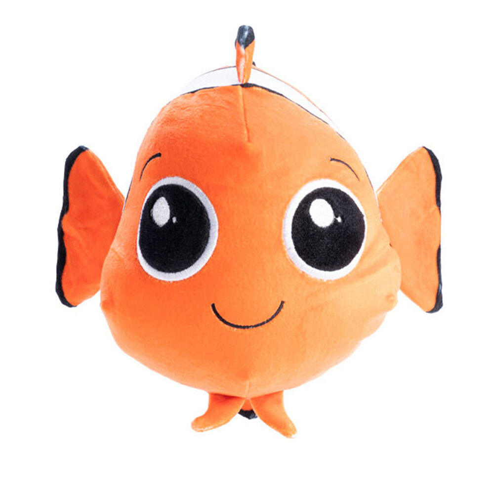 2PK Smooshos Pal Squishy Super Soft Velour Plushie Kids Toy 22x16x22cm Clownfish