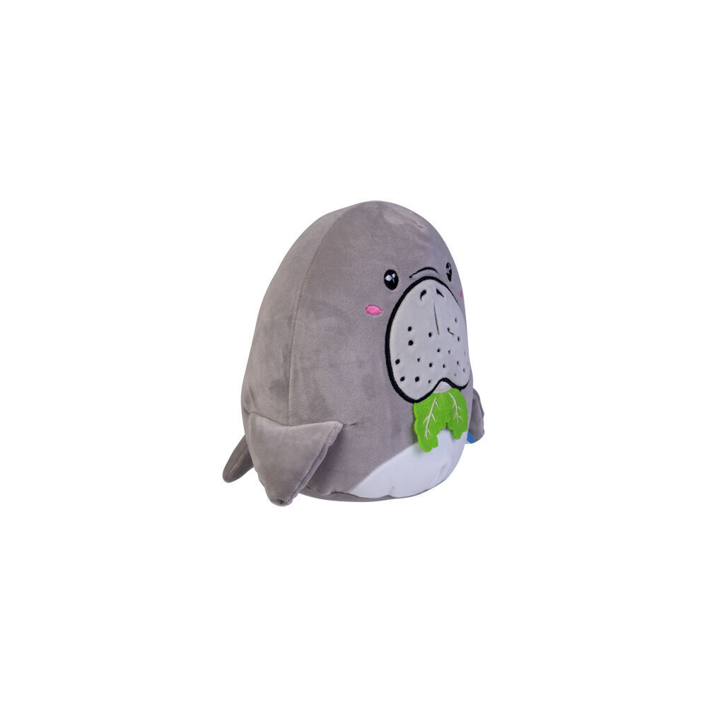 2PK Smooshos Pal Squishy Super Soft Velour Plushie Kids Toy 22x16x22cm Dugong