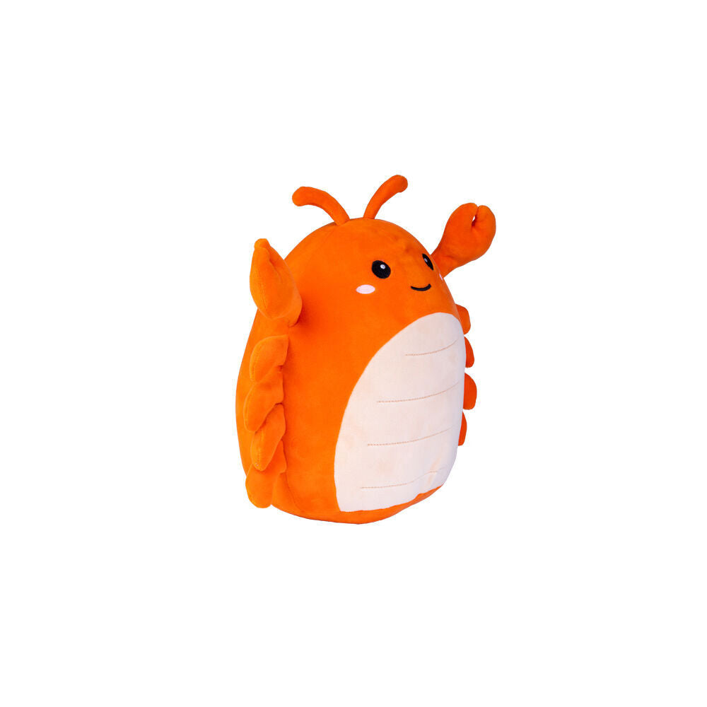 2PK Smooshos Pal Squishy Super Soft Velour Plushie Kids Toy 22x16x22cm Lobster