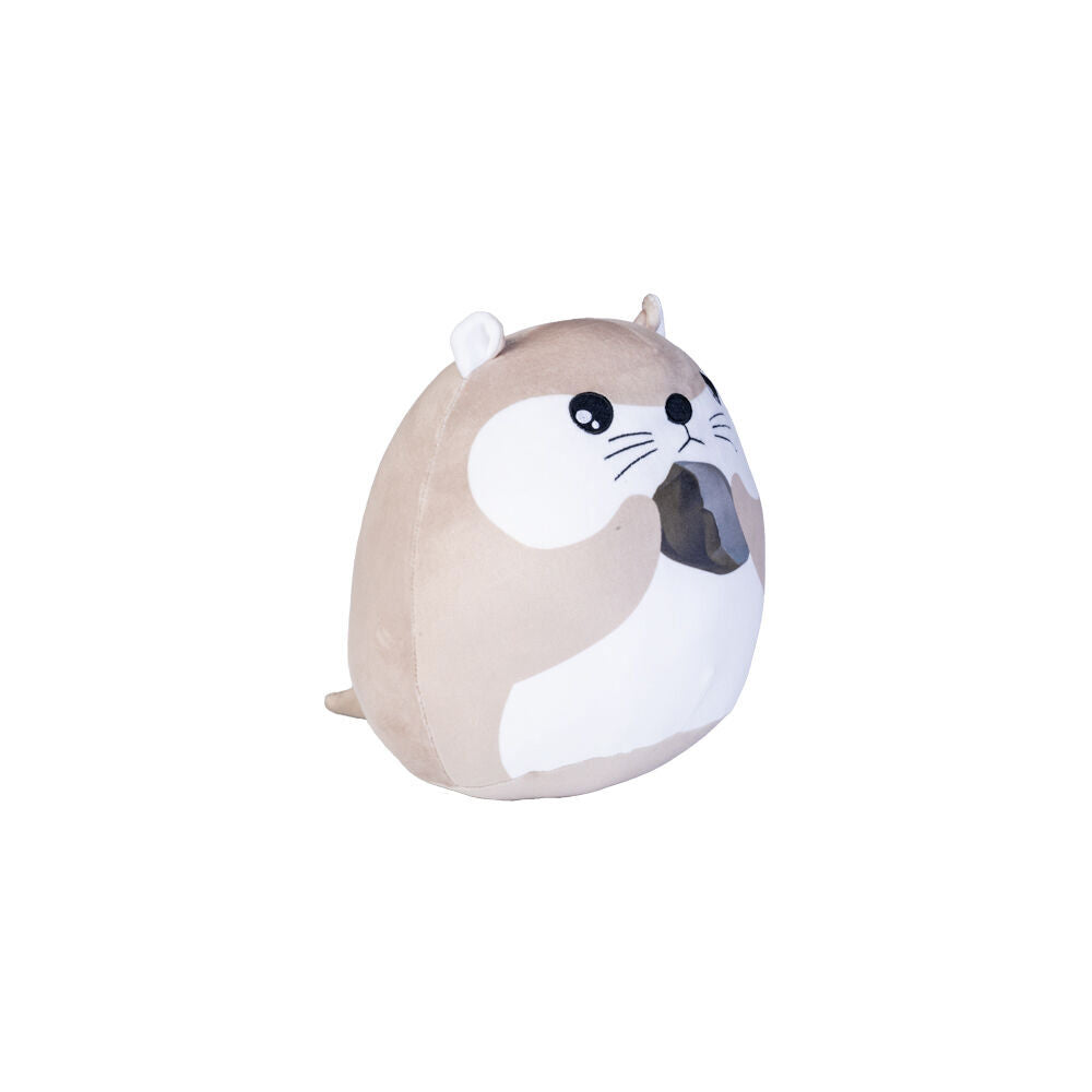 3PK Smooshos Pal Squishy Super Soft Velour Plushie Kids Toy 22x16x22cm Otter
