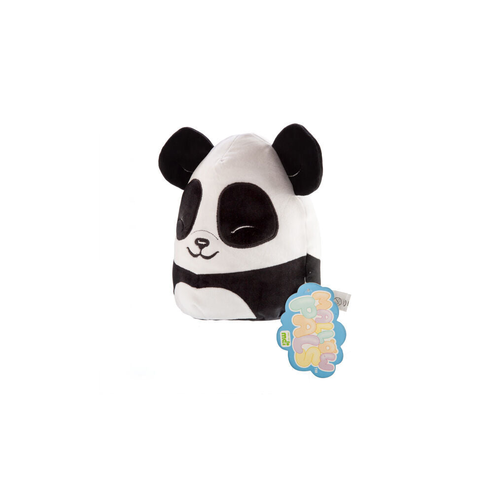 3PK Smooshos Pal Squishy Velour Plushie Kids Toy 22x16x22cm Panda Kingdom