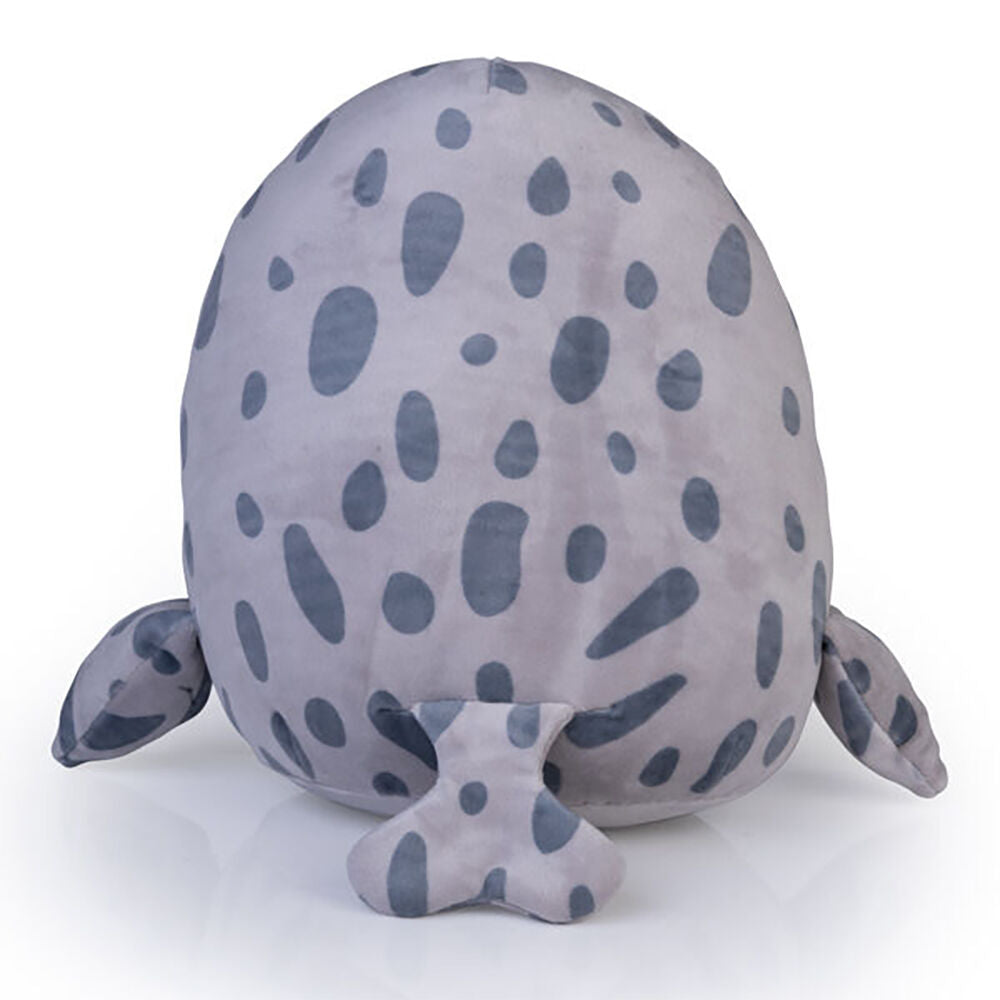 Smooshos Pal Cushion Plush Stuffed Animal Pillow Walrus 22x16cm Grey