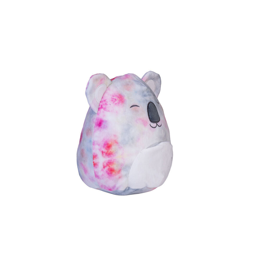 3PK Smooshos Pal Squishy Velour Plushie Kids Toy 22x16x22cm Tie Dye Koala V2