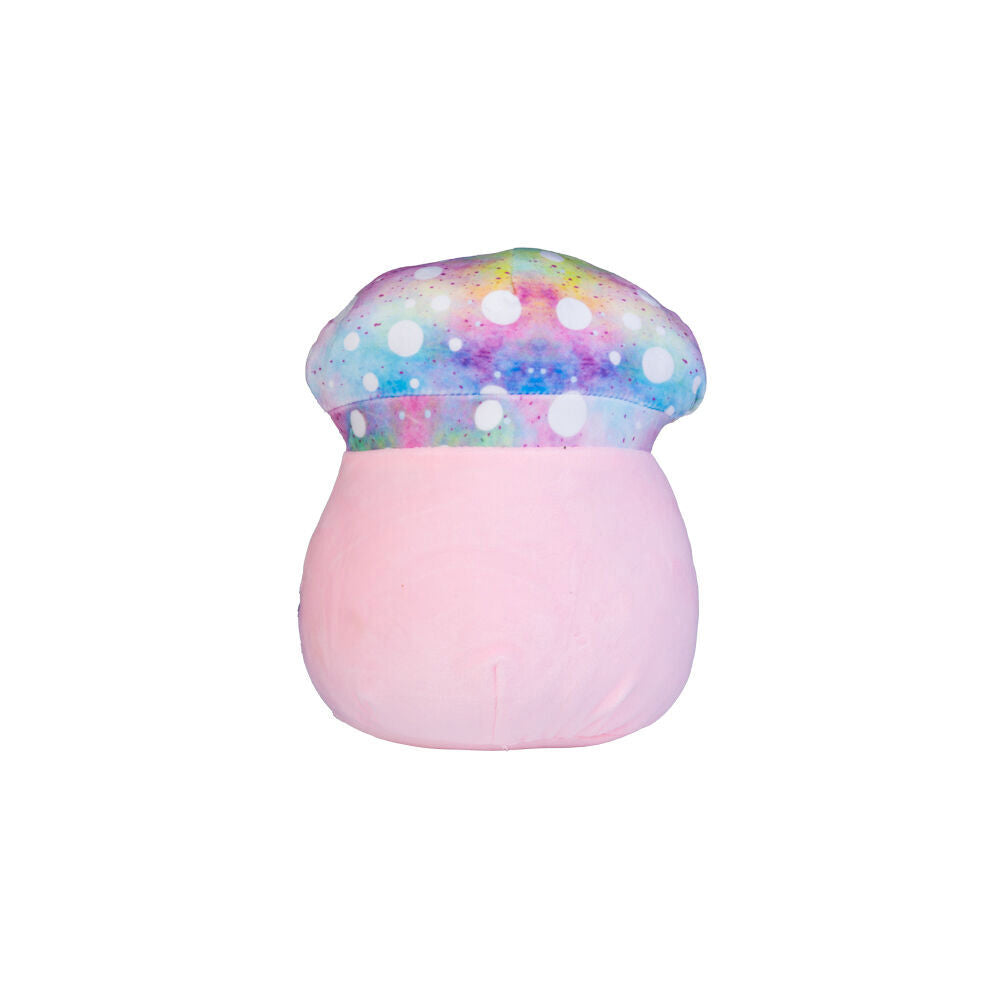Smooshos Pal Squishy Velour Plushie Kids Toy 22x16x22cm Tie Dye Mushroom