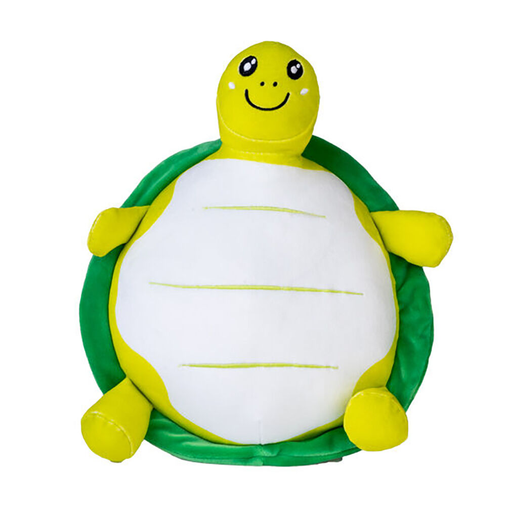 Smooshos Pal Cushion Plush Stuffed Animal Pillow Turtle 22x16cm Green