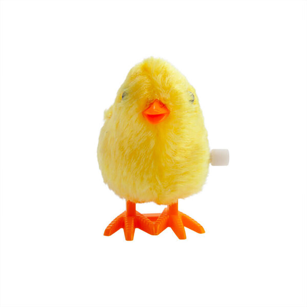 6PK Furever Pets Wind Up Soft Plush Jumping Toys Kids/Children Chick Yellow