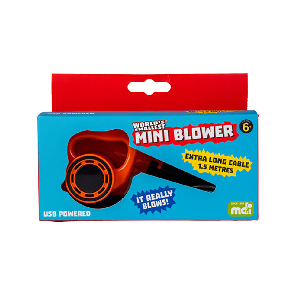 Worlds Smallest Mini Blower Home/Office Decor Miniature Toy Kids 6y+ Red