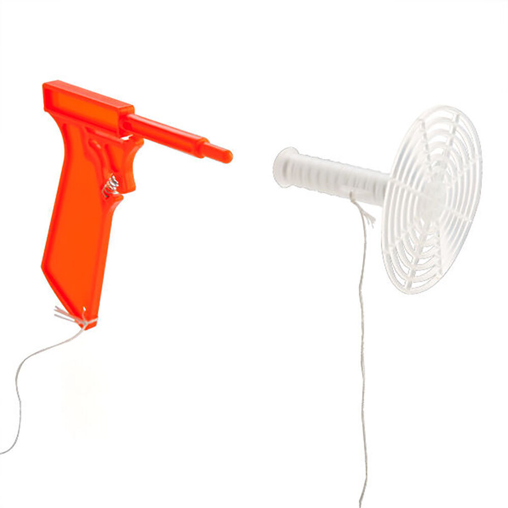 6PK MDI The Fly Assassin Fly Swatter Gun 12.5x11.5cm - Red