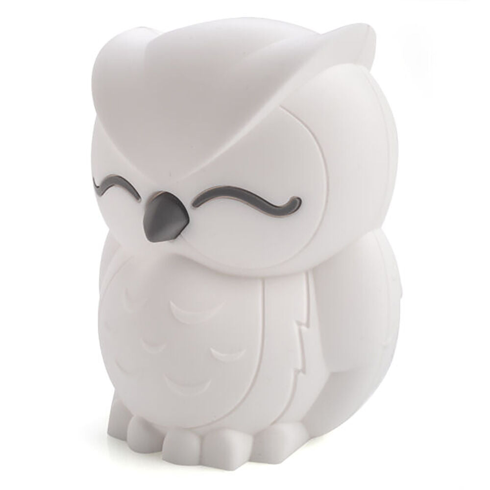 Lil Dreamers Silicone Touch Led Lamp Light Kids Bedroom Decor White - Owl