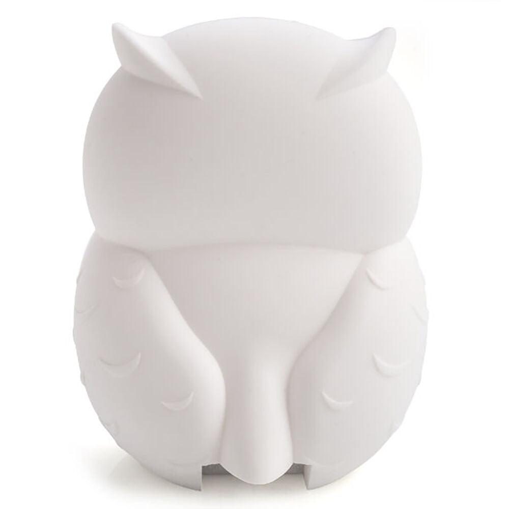 Lil Dreamers Silicone Touch Led Lamp Light Kids Bedroom Decor White - Owl