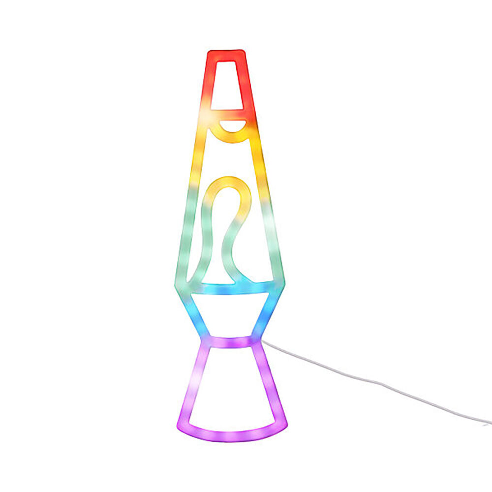 Art + Tech LED Wall Light Lava Lamp Retro Style Mood Decor Lamp 10x34.5cm