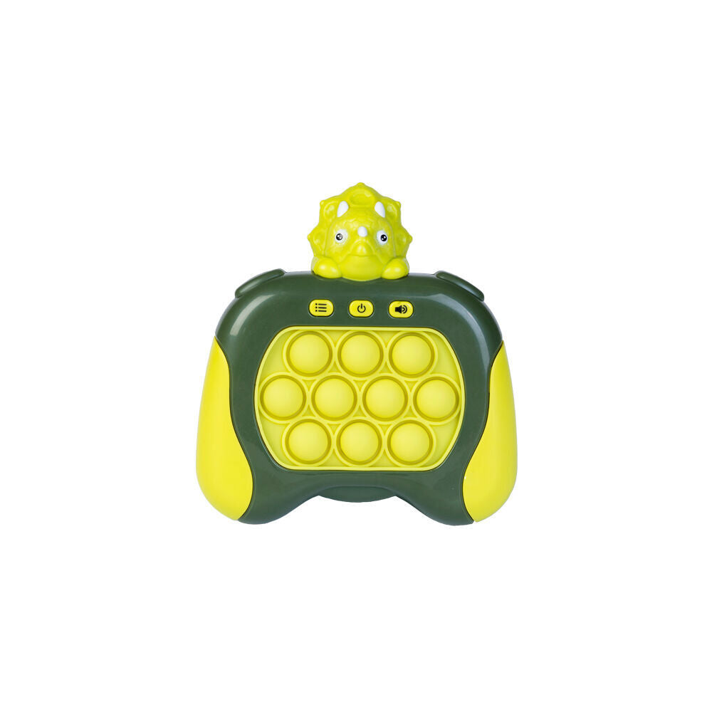 2PK MDI Dino Island Push & Pop Game Handheld Kids Sensory Toy 13x5.8x14cm