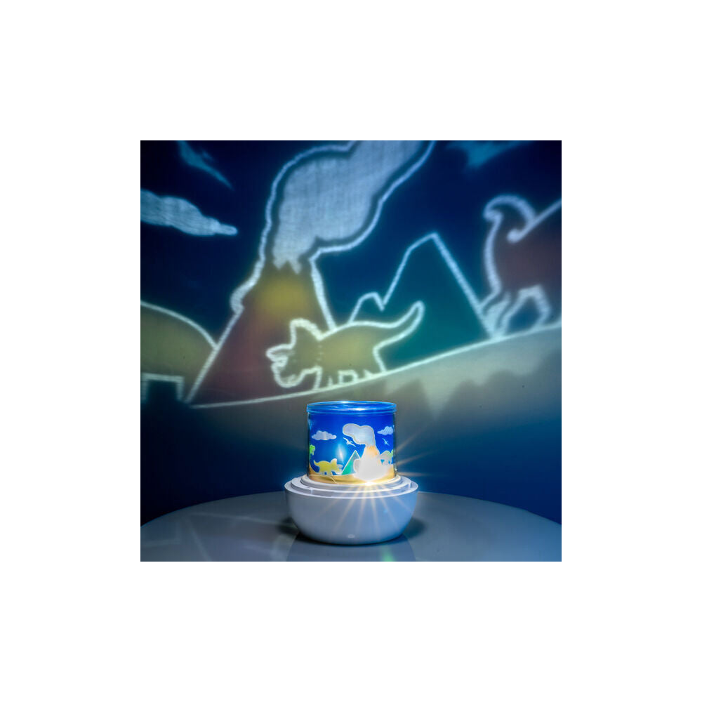 Lil Dreamers Glowing Rotating LED Projector Dinosaurs 12.9x12.9x12.9cm