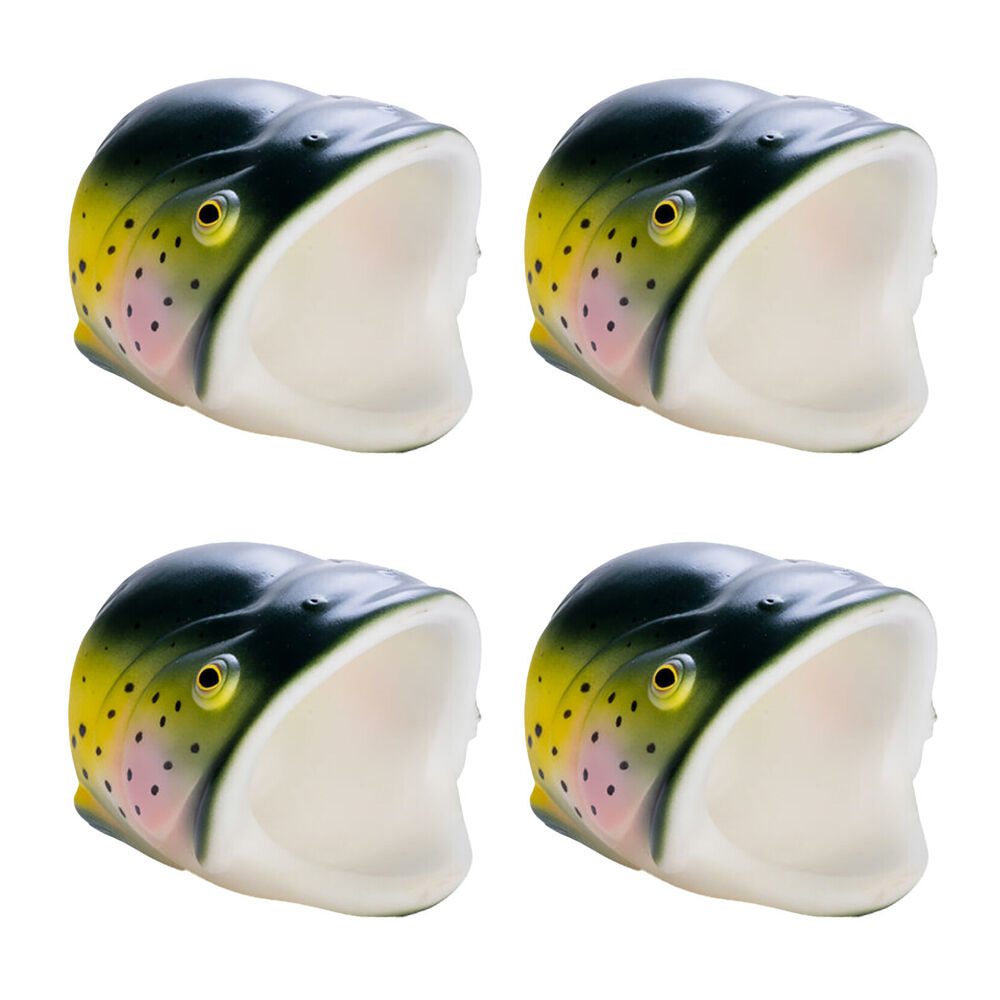 4PK MDI Bottle/Can Cooler Stubby Holder Barware Accessory - Trout