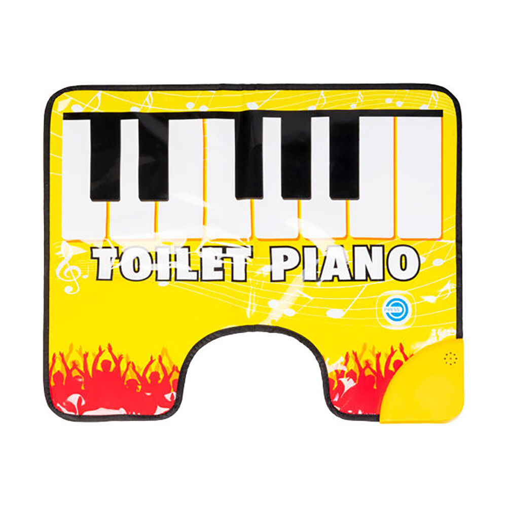 MDI Piano Toilet Mat Waterproof Non-slip Creative Bathroom Music Decoration