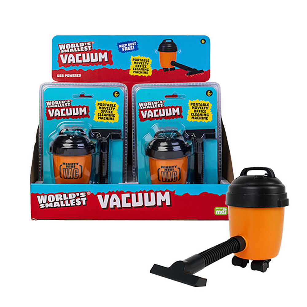 Worlds Smallest Vacuum Home/Office Decor Miniature Toy Kids 6y+