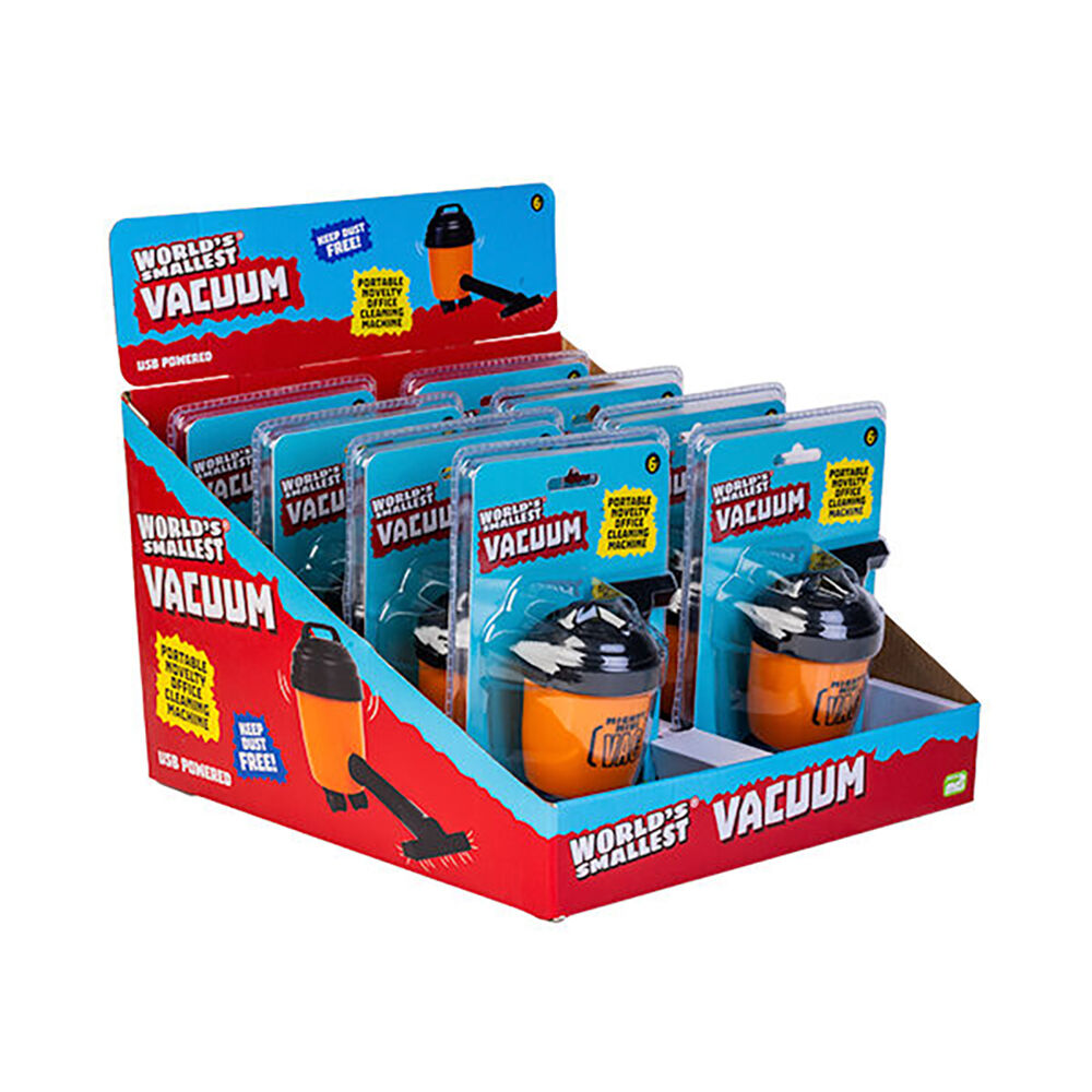Worlds Smallest Vacuum Home/Office Decor Miniature Toy Kids 6y+