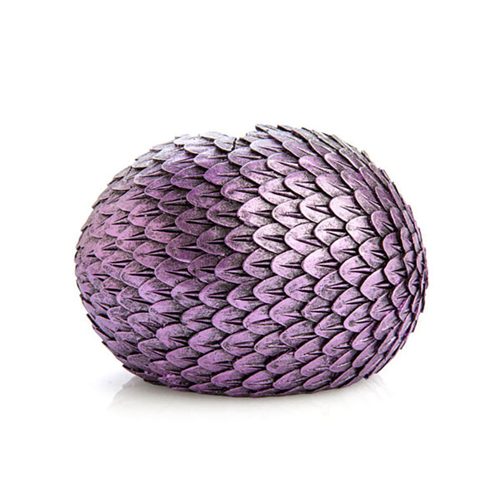 Mystical Worlds LED Ornament Light Crystal Dragon Egg Figurine 10.7x8cm