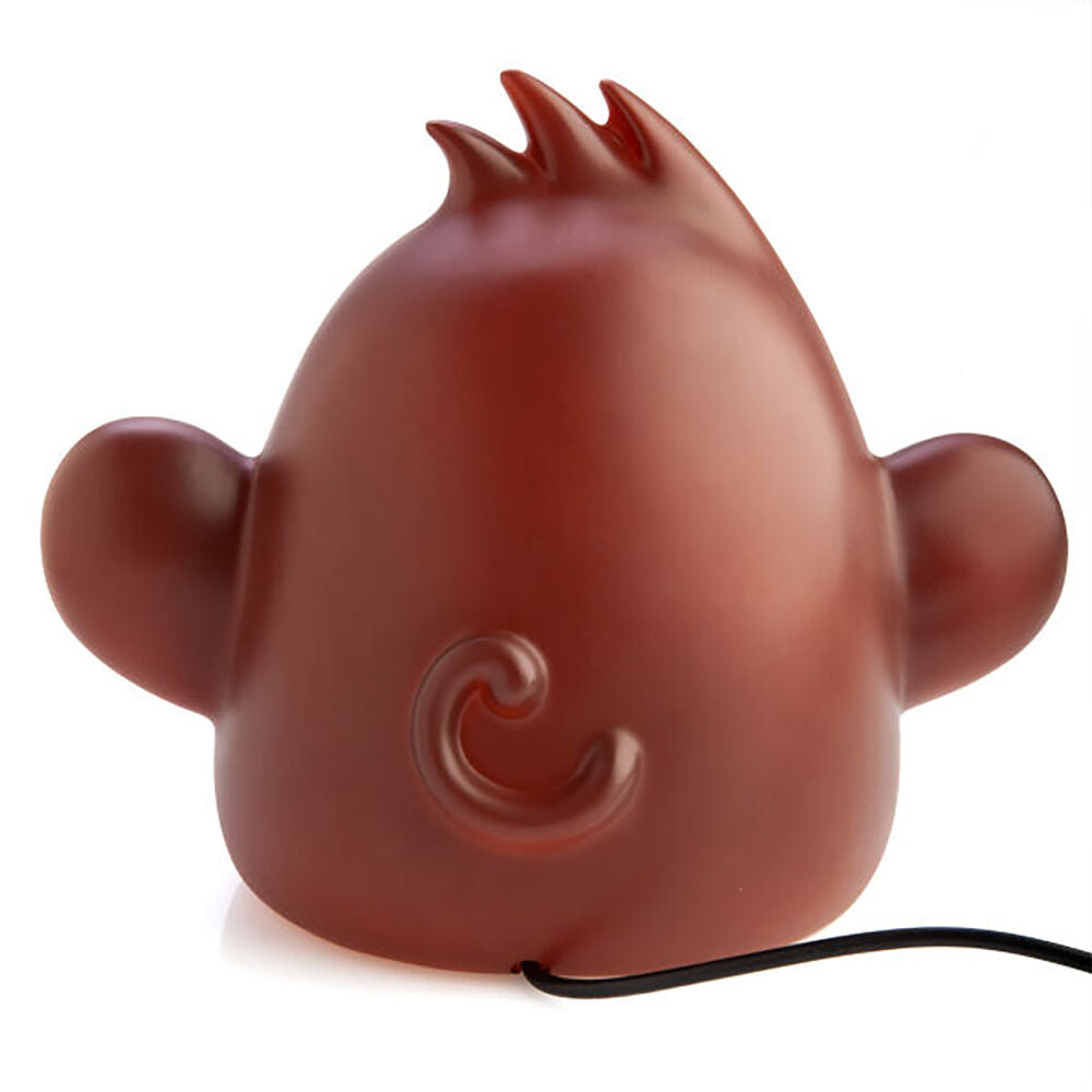 Smooshos Pal Table Lamp Children Night Light Bedroom Decor Brown Monkey