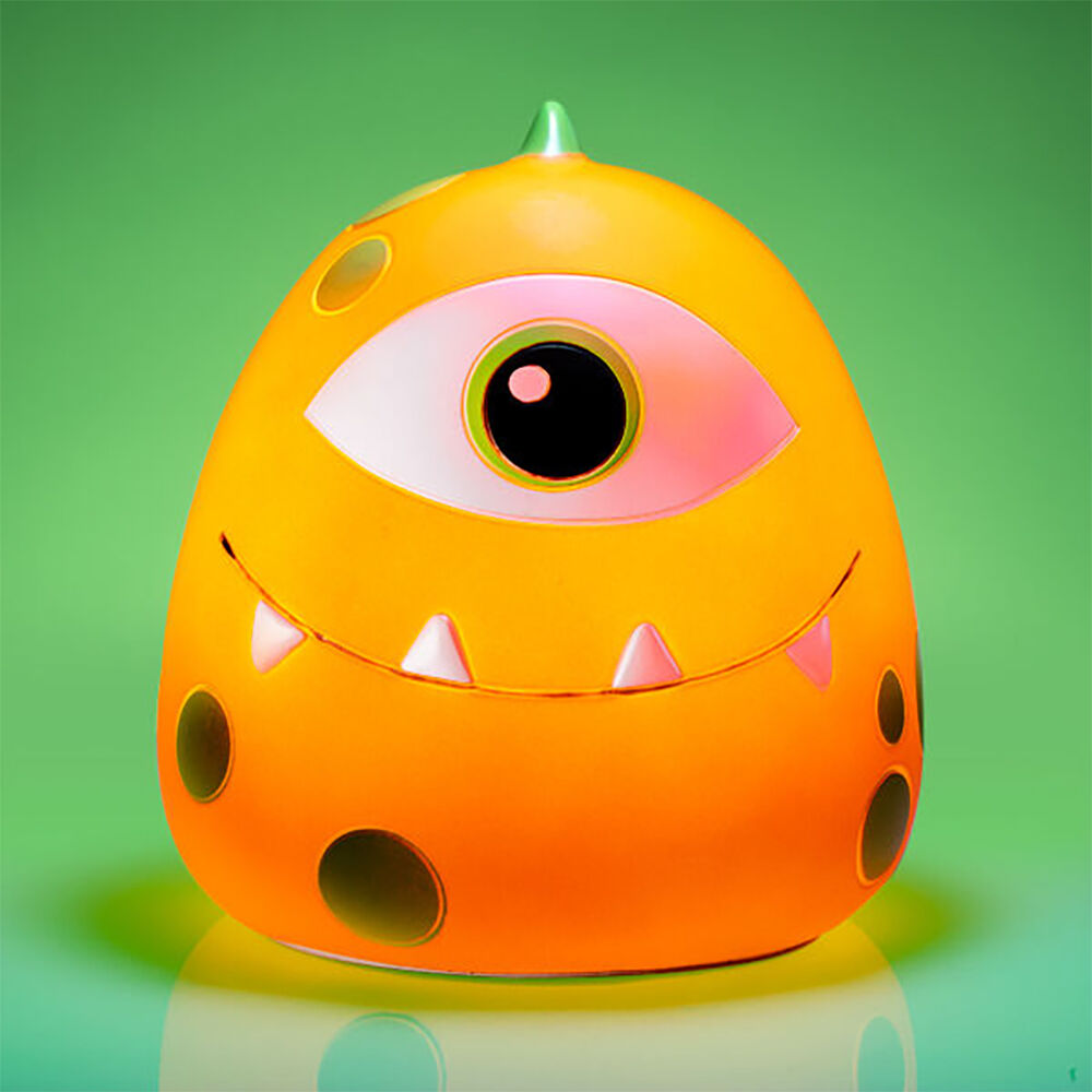 Monsterlings Smooshos Pal Table Lamp Kids Bedroom Decor Orange Monster Borg