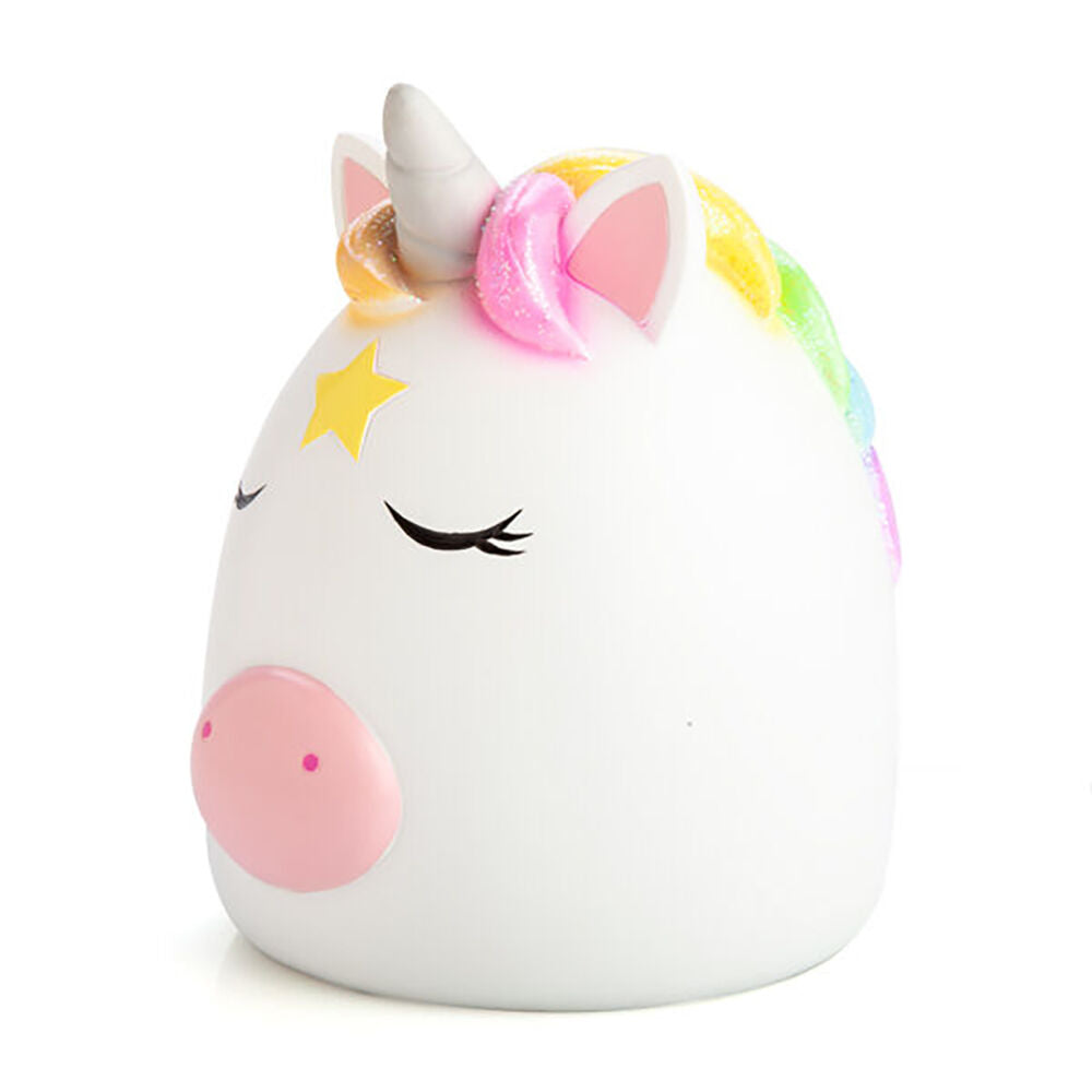 Smooshos Pal Table Lamp Children Night Light Bedroom Decor White Unicorn