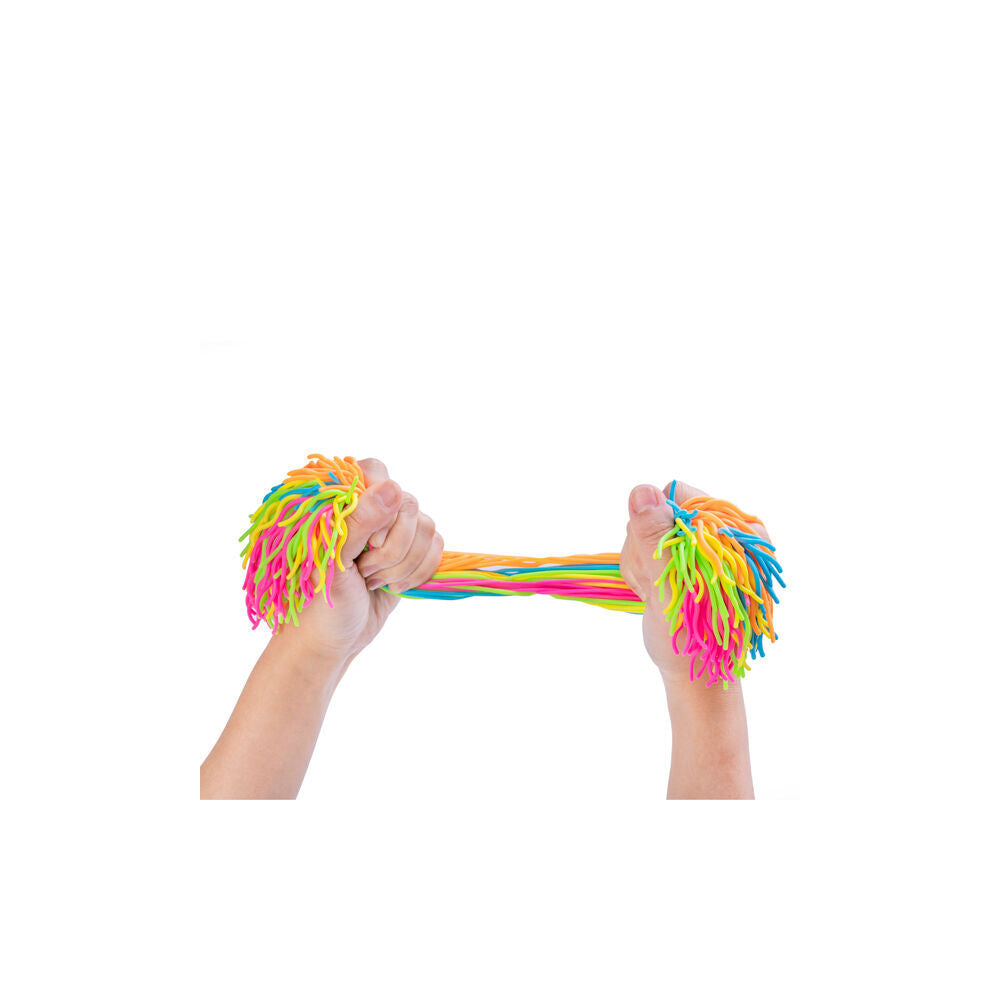 4PK Pullie Pal Super Stretchy Sandy Textured Childrens Toy 21x9x0.2cm Ramen