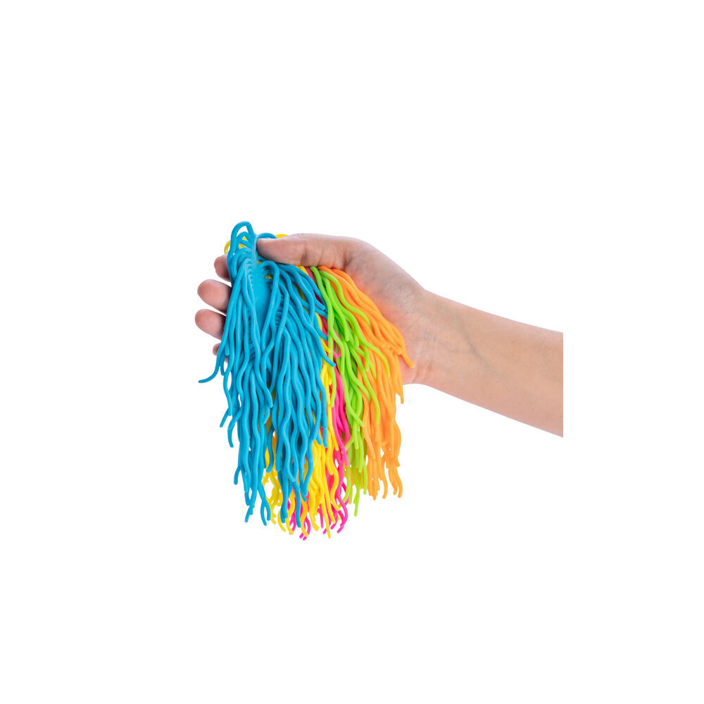 4PK Pullie Pal Super Stretchy Sandy Textured Childrens Toy 21x9x0.2cm Ramen