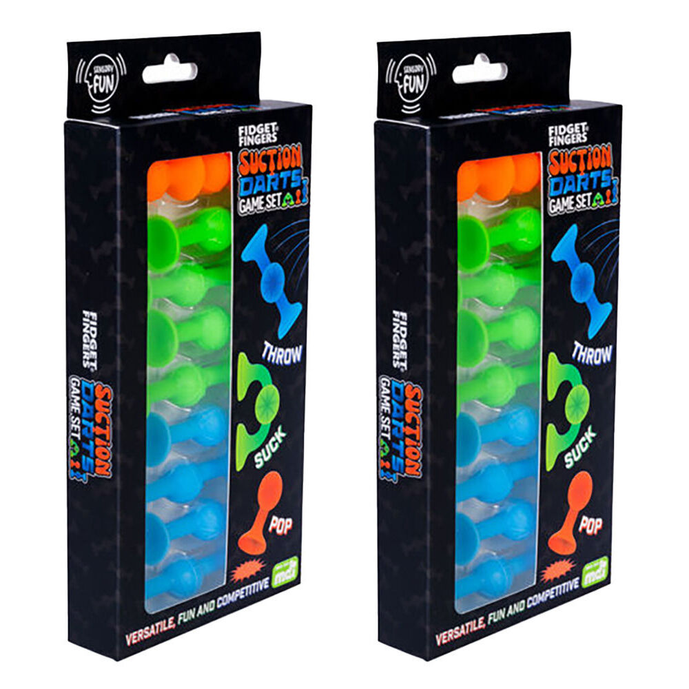 2PK MDI Suction Dart Game Set Kids/Family Sensory Play Night