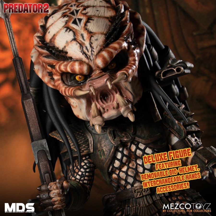 Predator 2 City Hunter Deluxe MDS Action Figure Toy