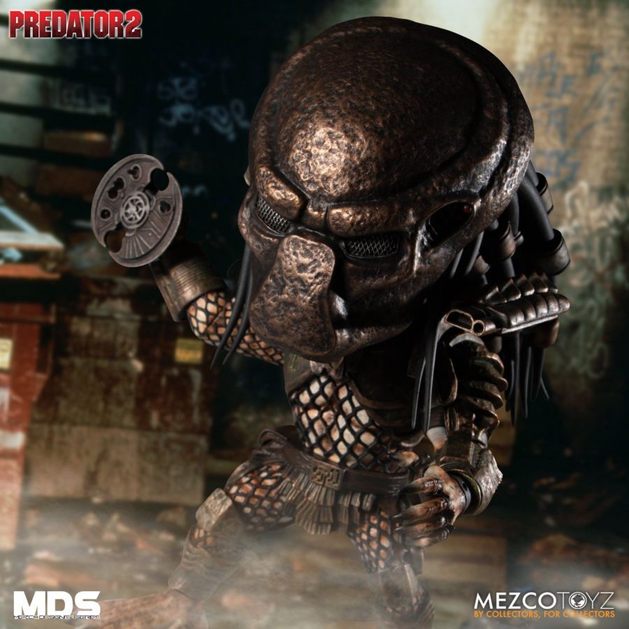 Predator 2 City Hunter Deluxe MDS Action Figure Toy