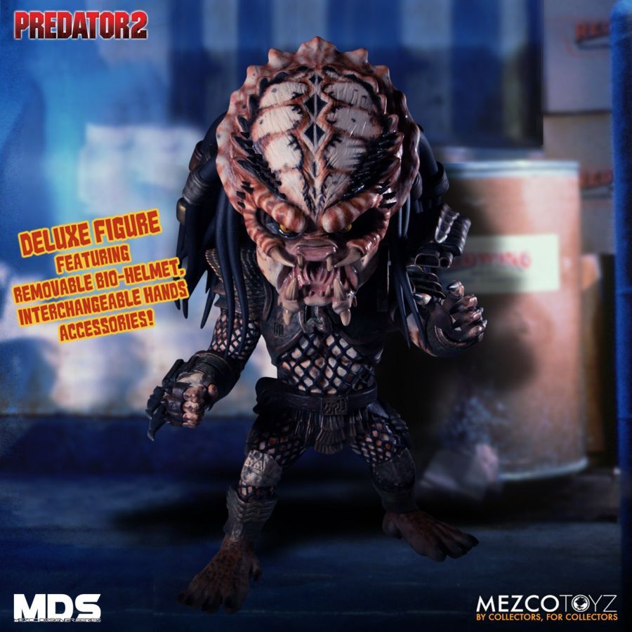 Predator 2 City Hunter Deluxe MDS Action Figure Toy