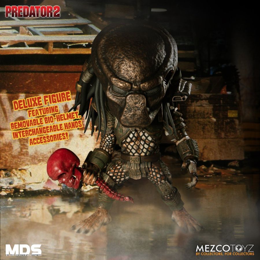 Predator 2 City Hunter Deluxe MDS Action Figure Toy