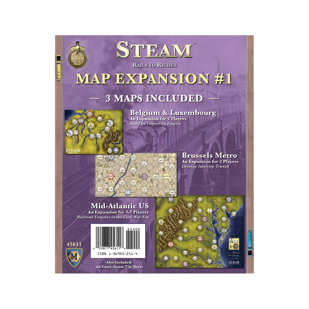 Steam Role Playing Board Game Expansion No1 Kids 12y+