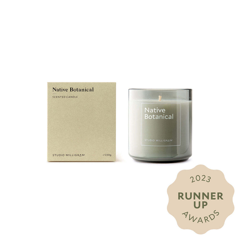 Studio Milligram Sensory 220g Scented Candle Native Botanical