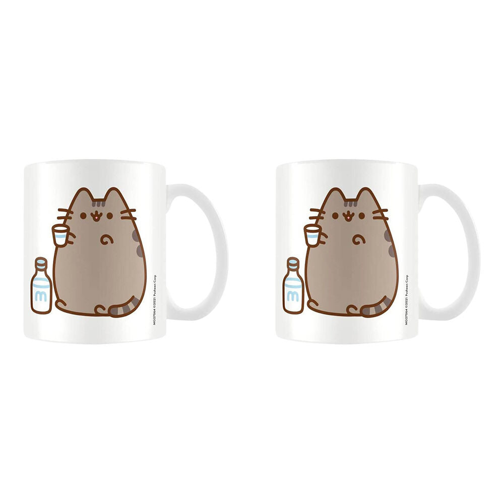 2PK Pusheen Yum Cartoon Cat Coffee Mug 36.3x9.5x11cm White