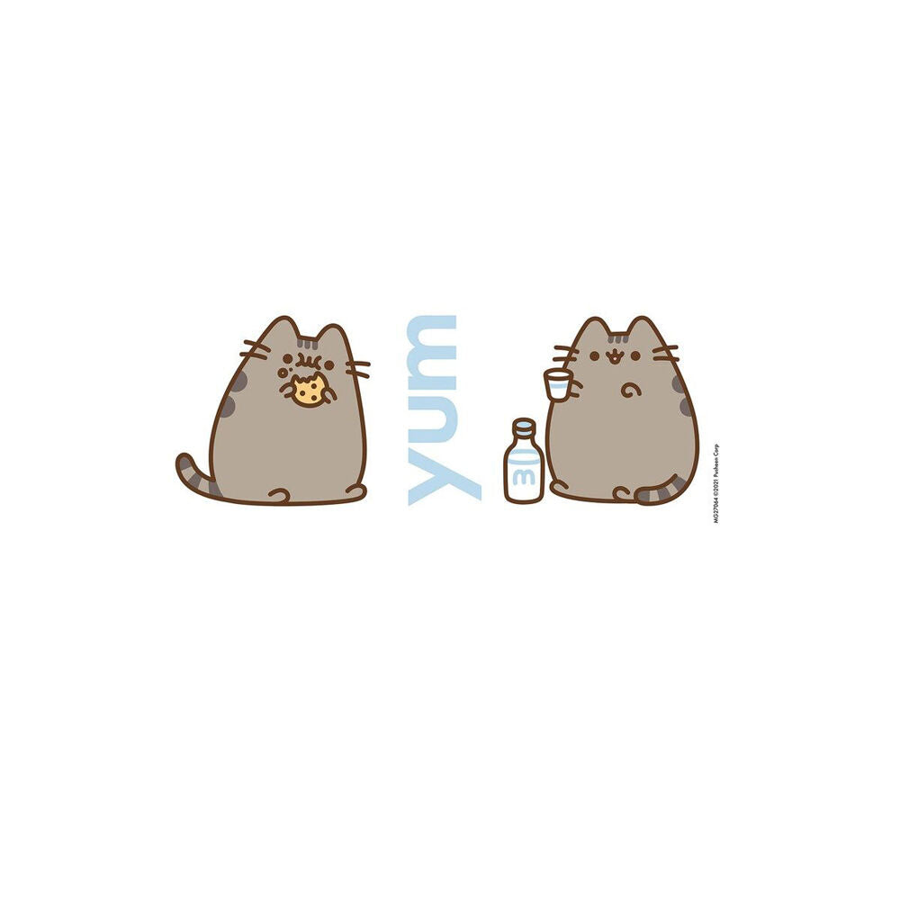 4PK Pusheen Yum Cartoon Cat Coffee Mug 36.3x9.5x11cm White