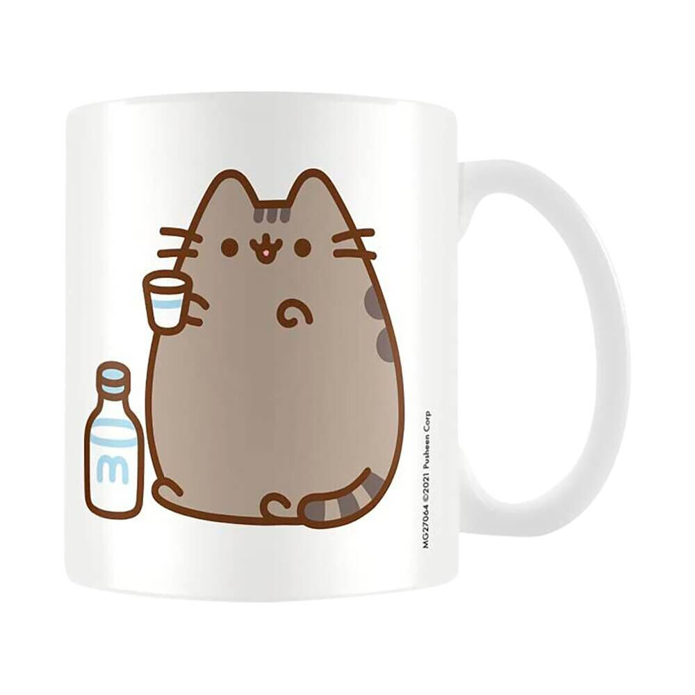 4PK Pusheen Yum Cartoon Cat Coffee Mug 36.3x9.5x11cm White