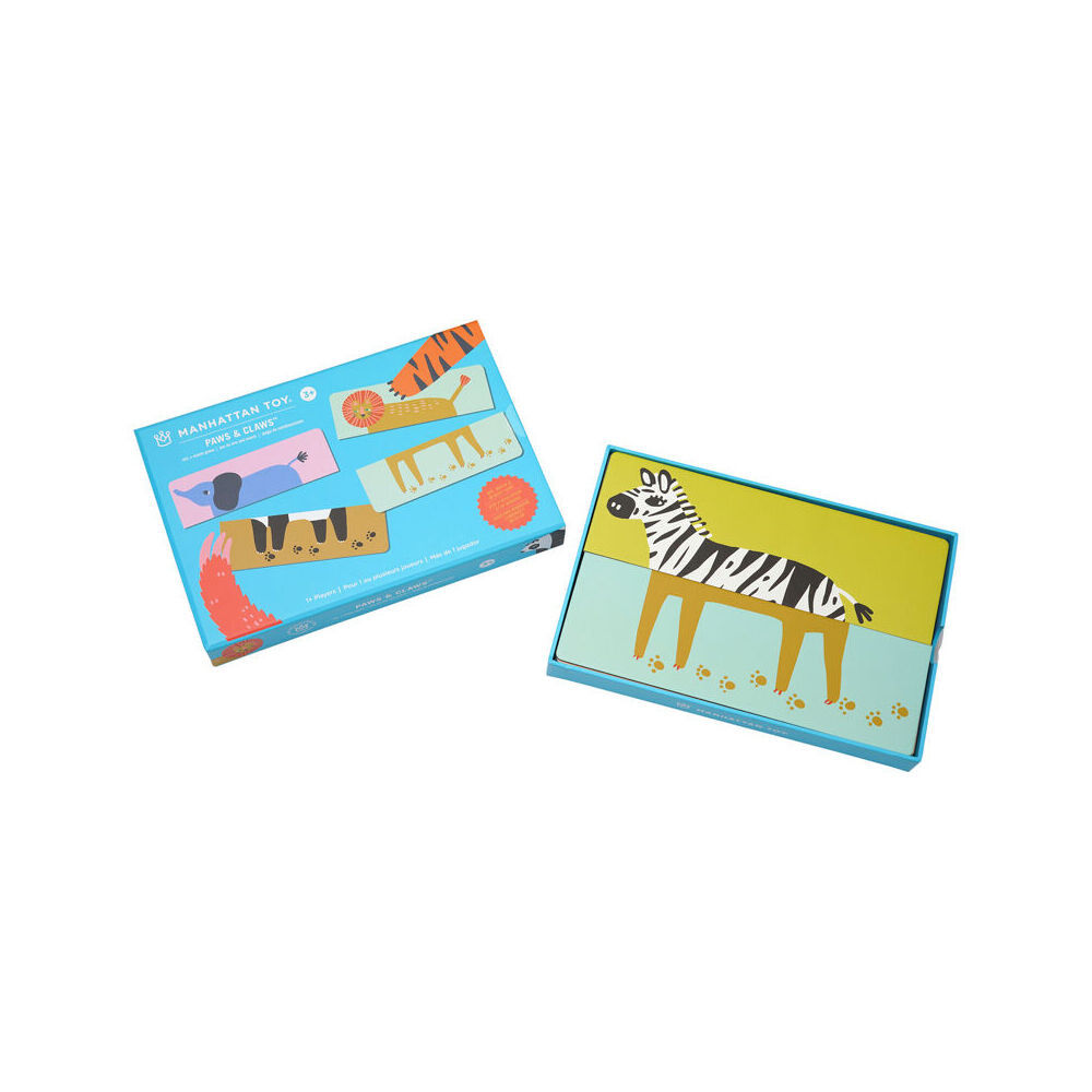 2PK Manhattan Paws & Claws Match Up Game 24x4cm Toy 3y+